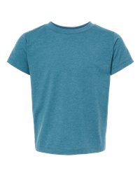 Build Online - Custom Toddler Tee - Heather Deep Teal