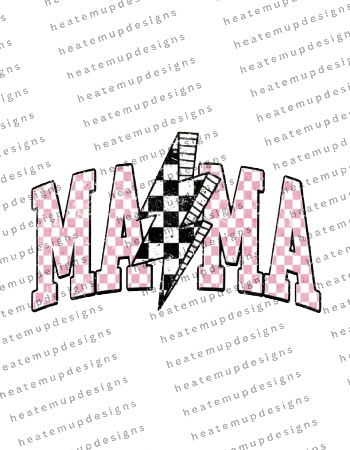Build Online - Pink checkered Mama