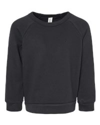Build Online - Custom Toddler Fleece Crewneck - Black