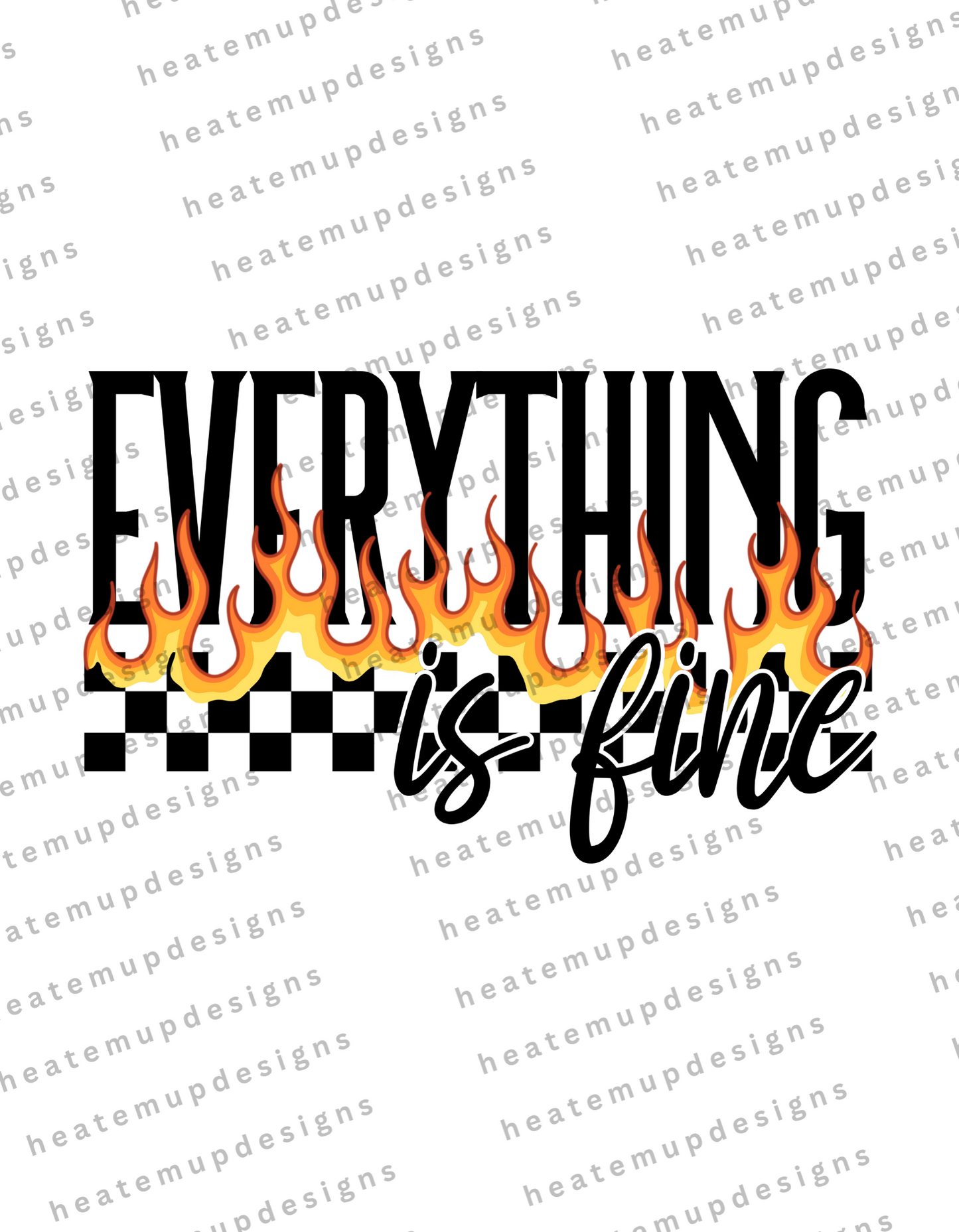 Build Online - Everything is fine flames