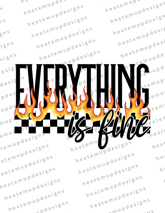 Build Online - Everything is fine flames