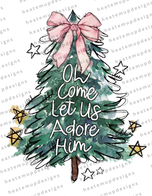Build Online - O Come Let us Adore Him Tree