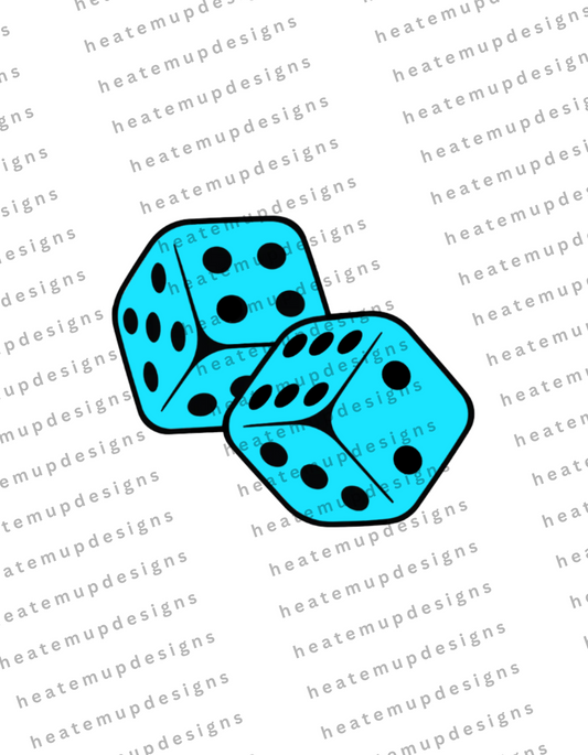 Build Online - Teal Dice (POCKET)