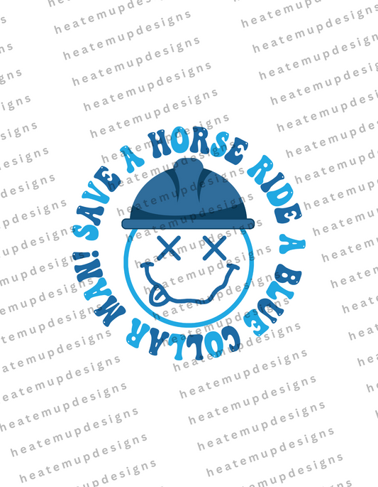 Build Online - Save a horse ride a blue collar man (POCKET)