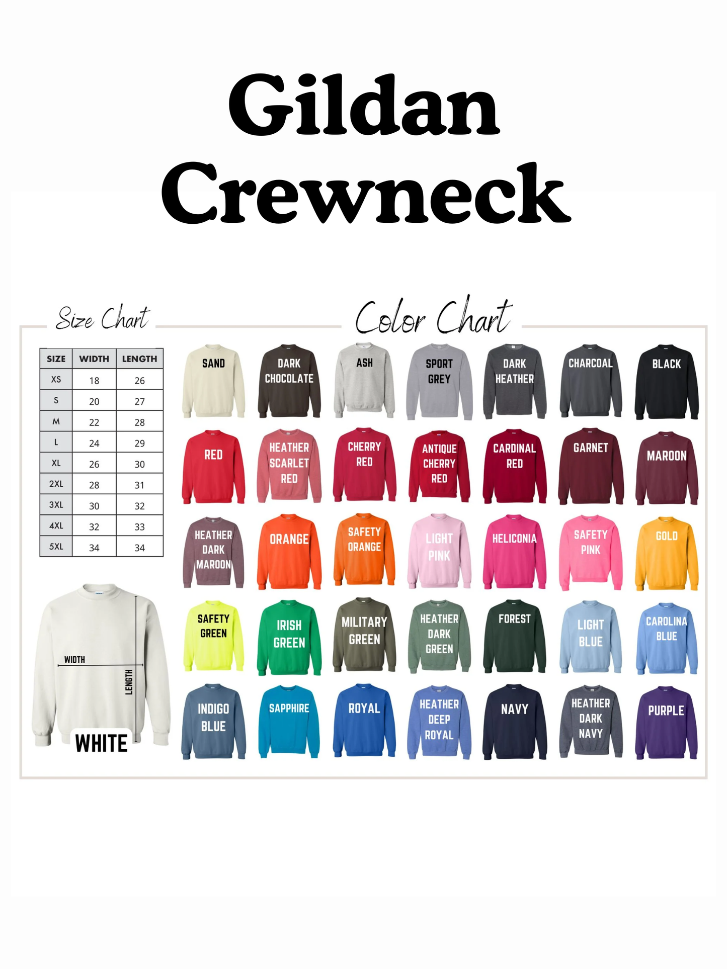 2 Crewneck Bundle - 2XL