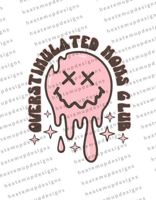 Build Online - Overstimulated moms club (POCKET)
