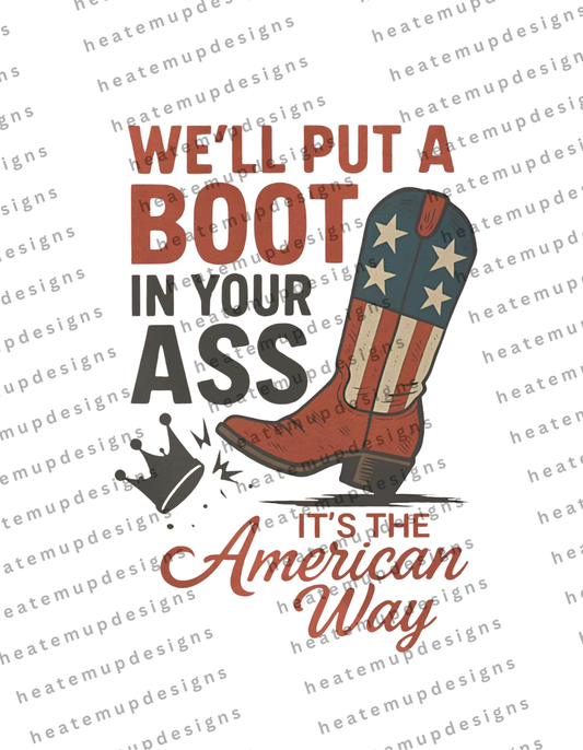 Build Online - We'll put a boot in your a$$