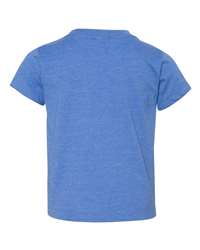 Build Online - Custom Toddler Tee - Heather Columbia Blue