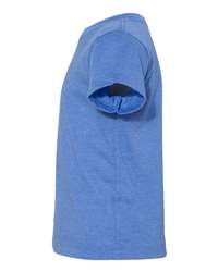 Build Online - Custom Toddler Tee - Heather Columbia Blue