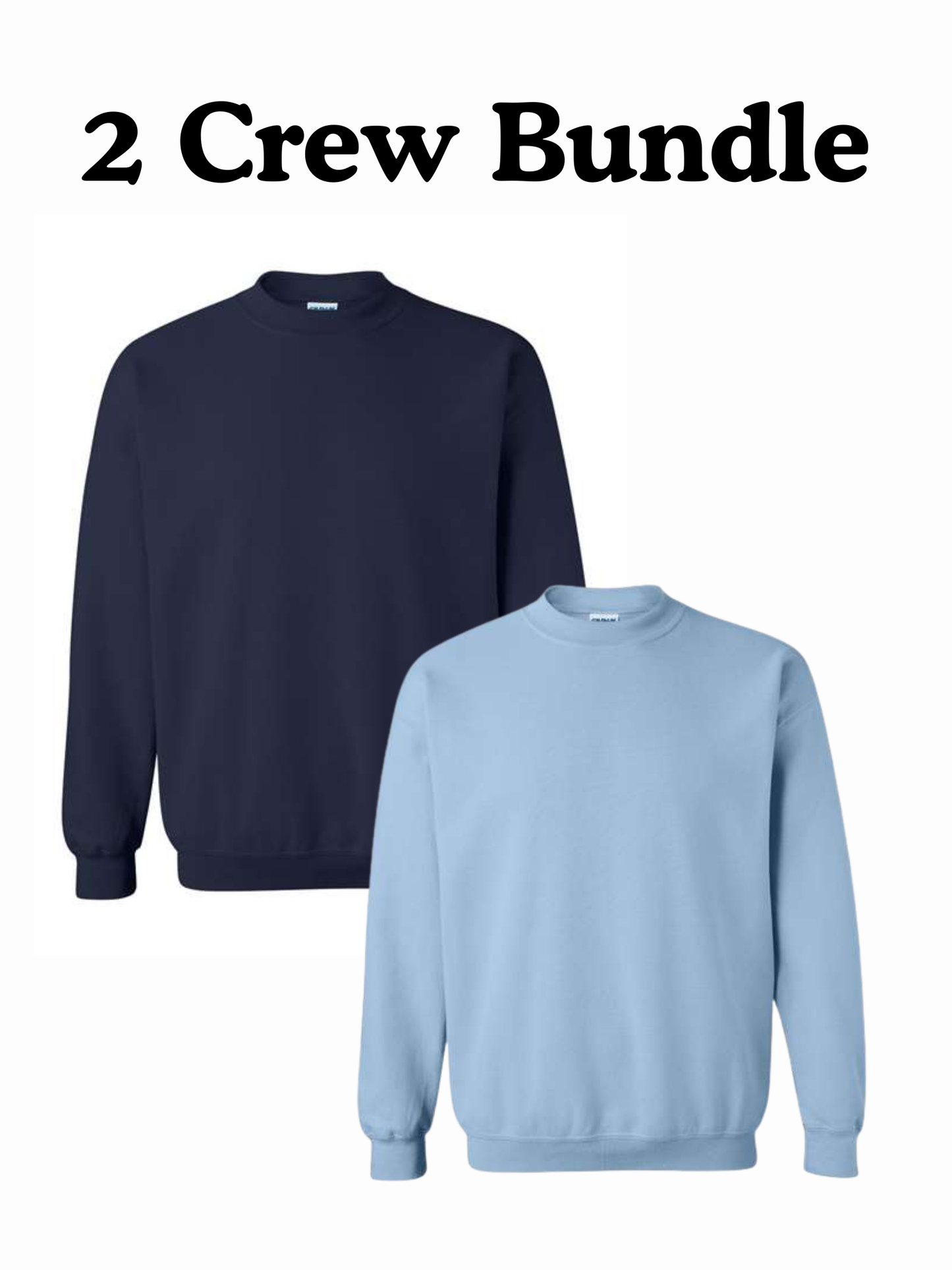 2 Crewneck Bundle - 2XL