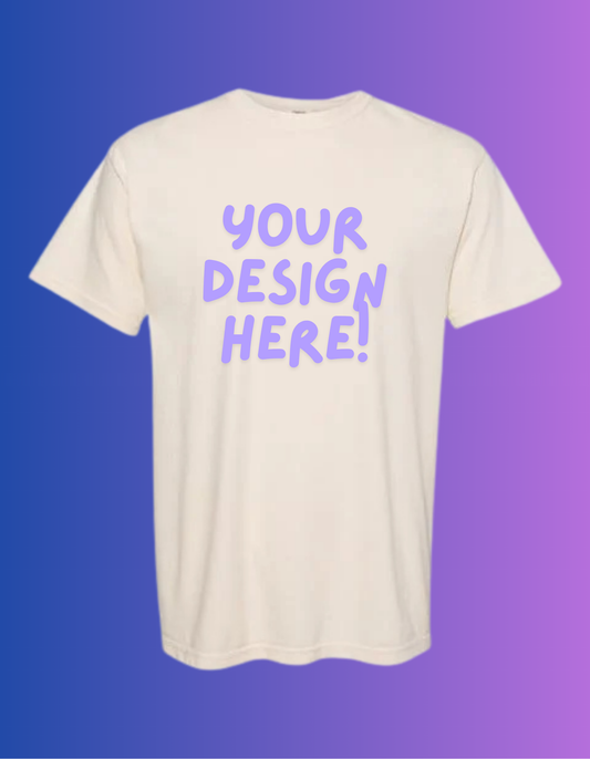 Build LIVE - Custom T-Shirt - Comfort Colors